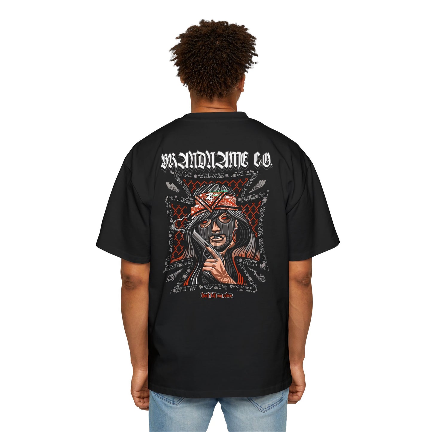 Masked Queen – Premium Streetwear Oversized T-Shirt