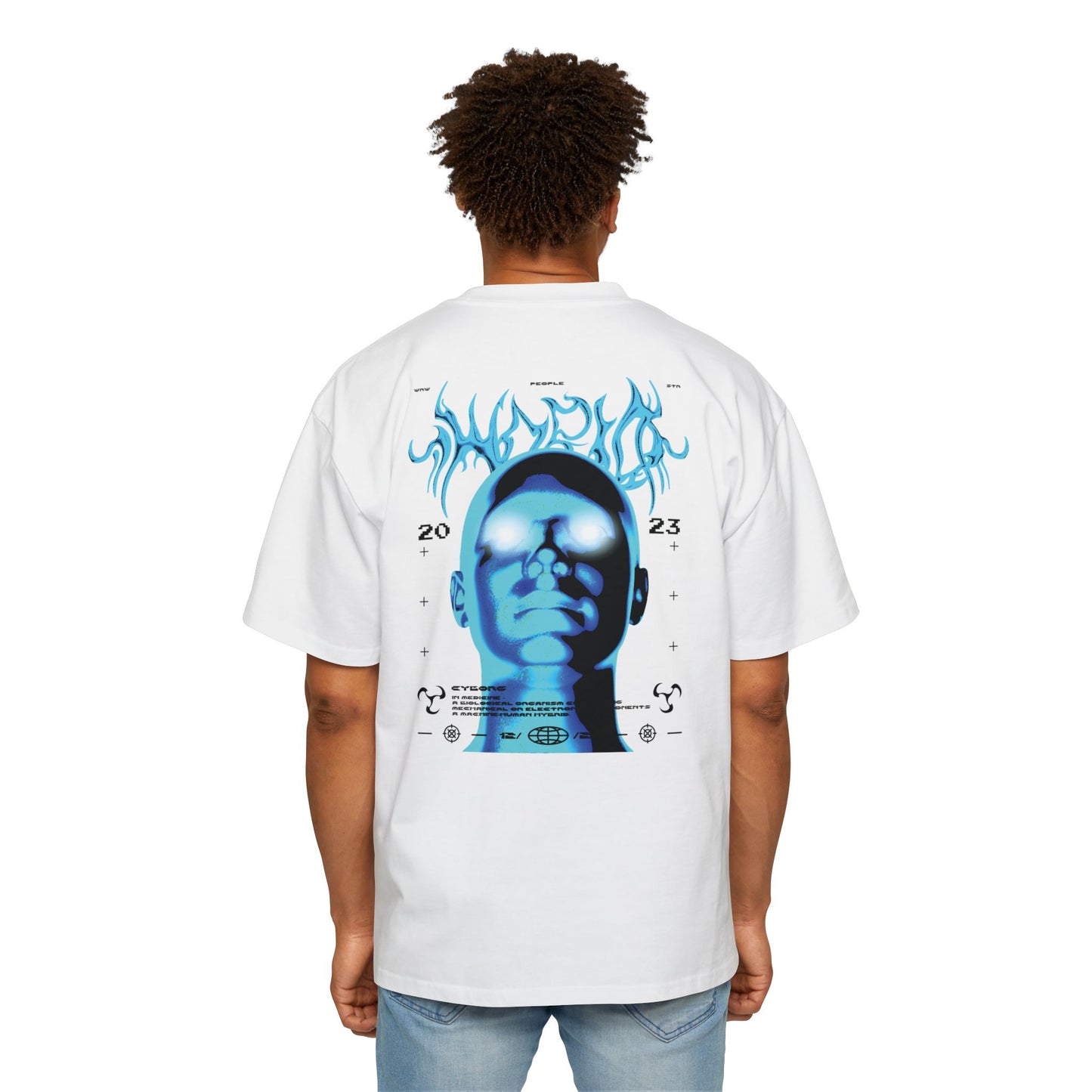 Zarvis “Cyber Soul” Oversized T-Shirt