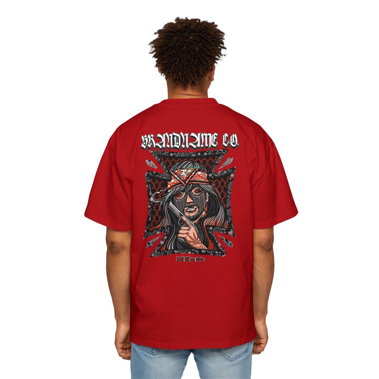 Masked Queen – Premium Streetwear Oversized T-Shirt