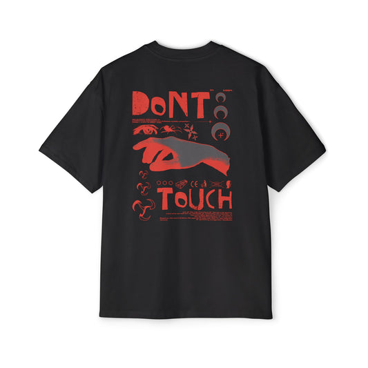 ZARVIS DON’T TOUCH Oversized Graphic Tee  Limited Edition