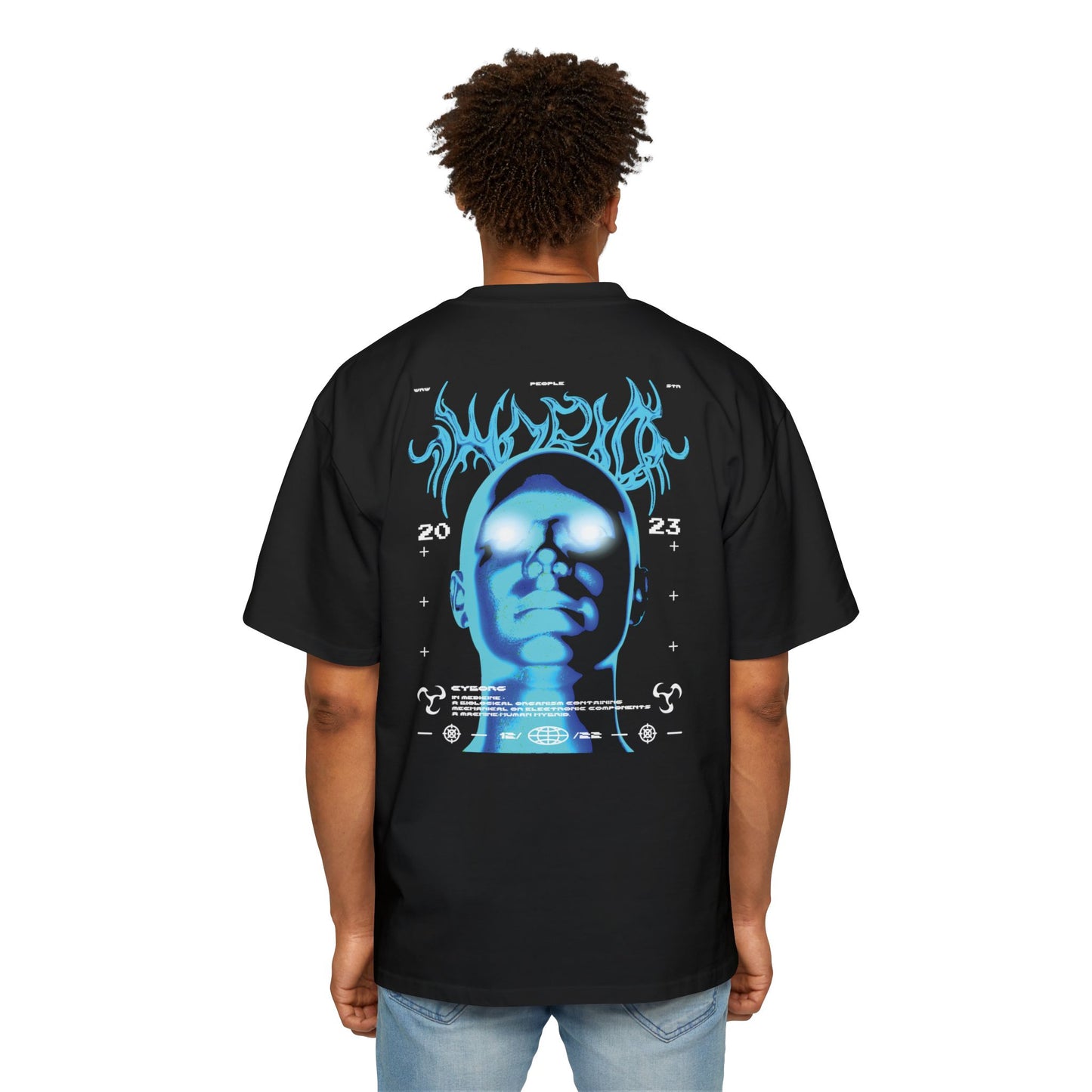 Zarvis “Cyber Soul” Oversized T-Shirt