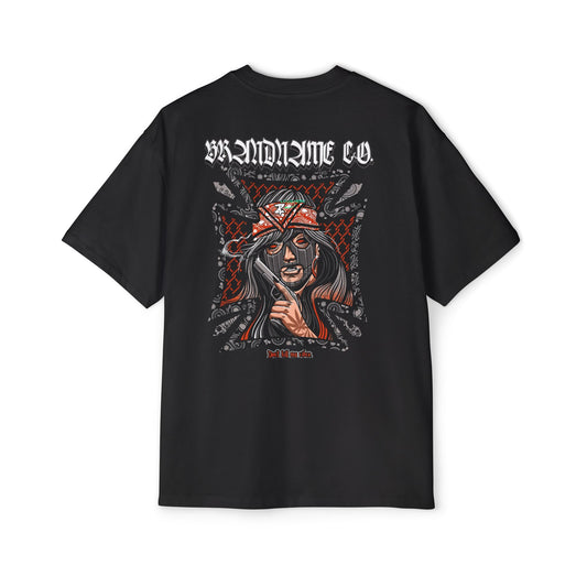 Masked Queen – Premium Streetwear Oversized T-Shirt